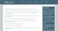 Desktop Screenshot of dialogos.unsl.edu.ar