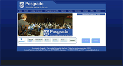 Desktop Screenshot of posgrado.unsl.edu.ar