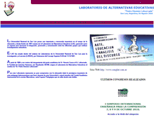 Tablet Screenshot of lae.unsl.edu.ar