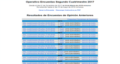 Desktop Screenshot of encuestas.unsl.edu.ar