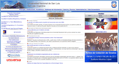 Desktop Screenshot of postgrado.unsl.edu.ar