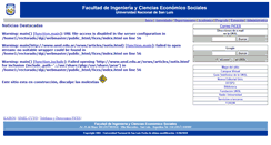Desktop Screenshot of ficesweb.unsl.edu.ar