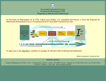 Tablet Screenshot of infoinst.unsl.edu.ar