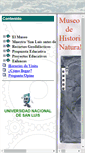 Mobile Screenshot of museo.unsl.edu.ar